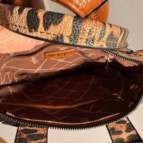 Wrangler Montana West Leopard Convertible Backpack Purse for Women Rugged - Picture 6 of 9